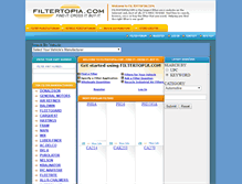 Tablet Screenshot of filtertopia.com